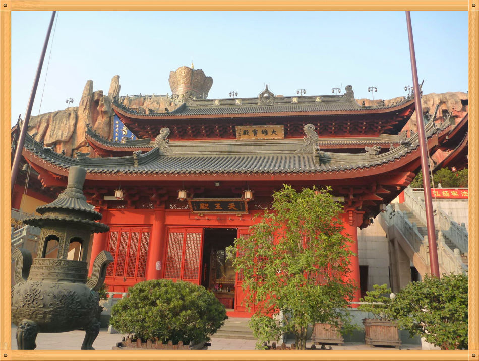 镇寺之宝灵雨观音和五佛冠~东林寺（二）